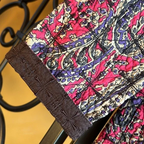 CHICO’S Reversible Paisley Print Jacket - Picture 9 of 17